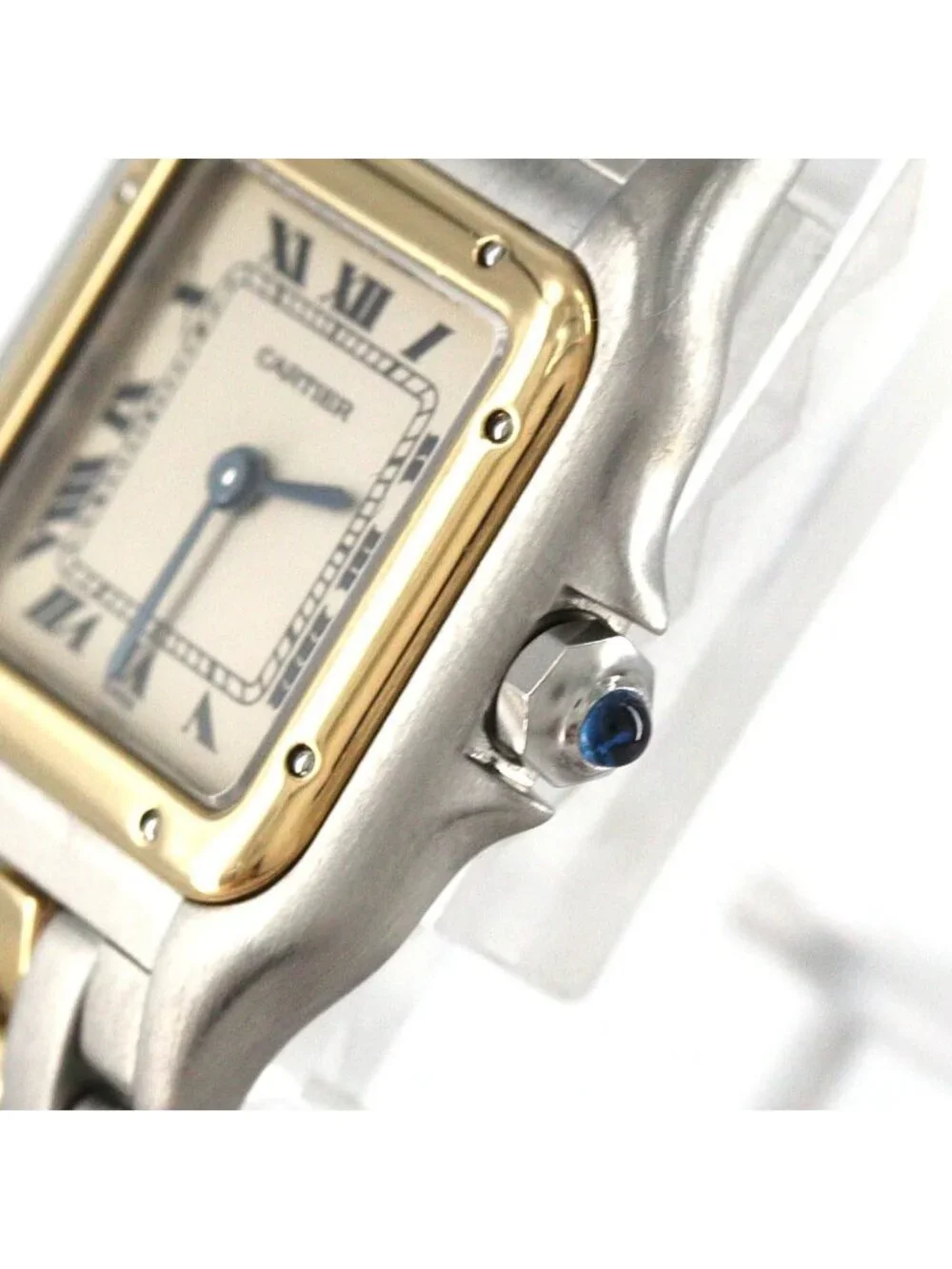 Cartier Panthere SM Stainless Steel Yellow Gold Quartz Watch